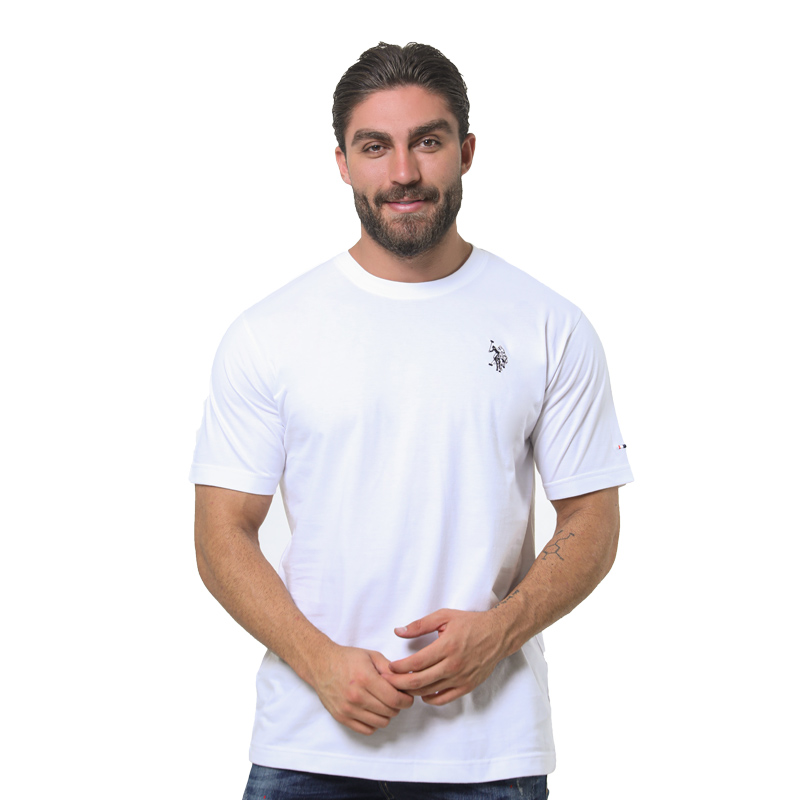 31045G1-1 عکس جدول سایز تیشرت مردانه برند یو اس پولو مدل 31045G1 سفید