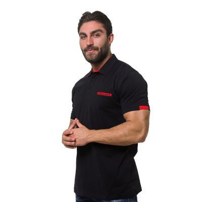 عکس پولوشرت مردانه برند یو اس پولو مدل 3127G3 مشکی