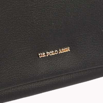 عکس نمای نزدیک کیف زنانه برند یو اس پولو مدل 2324G2POLO مشکی