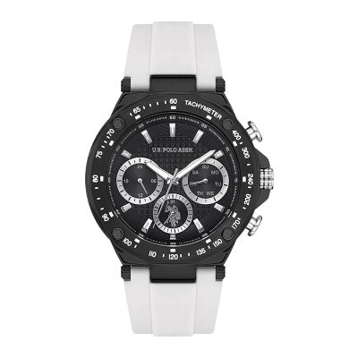 عکس ساعت مچی مردانه برند یو اس پولو مدل USPA1076B مشکی