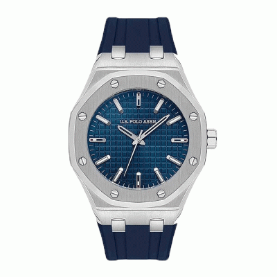 عکس ساعت مچی مردانه برند یو اس پولو مدل USPA1106B آبی