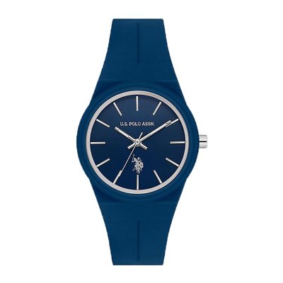 عکس ساعت مچی زنانه برند یو اس پولو مدل USPA2101A آبی