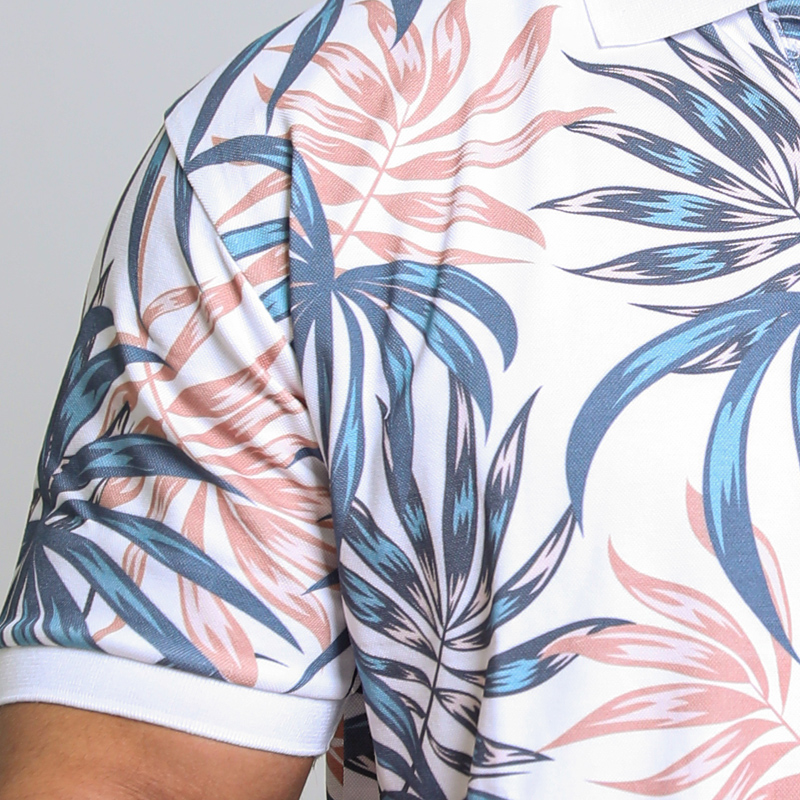 عکس نمای نزدیک پولوشرت مردانه برند یو اس پولو مدل 3127G7ASSN