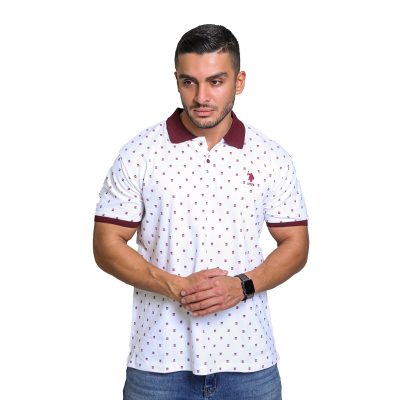 عکس پولوشرت مردانه برند یو اس پولو مدل 3127G7POLO