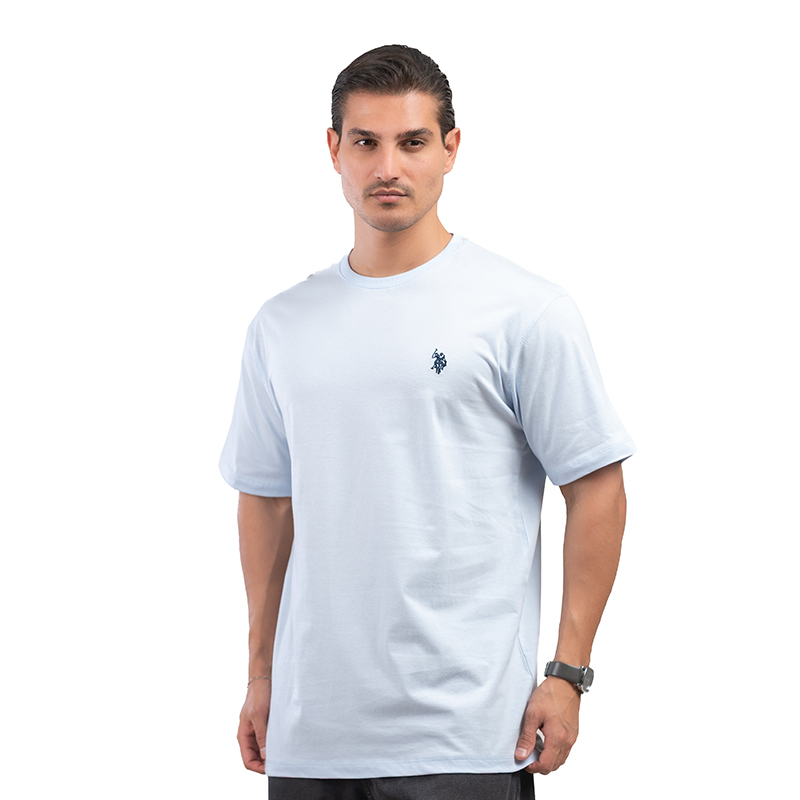 تیشرت مردانه برند یو اس پولو مدل 3107H3POLO عکس مدل تیشرت مردانه برند یو اس پولو مدل 3107H3POLO آبی