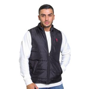 عکس پافر مردانه برند یو اس پولو مدل 3437G1US مشکی